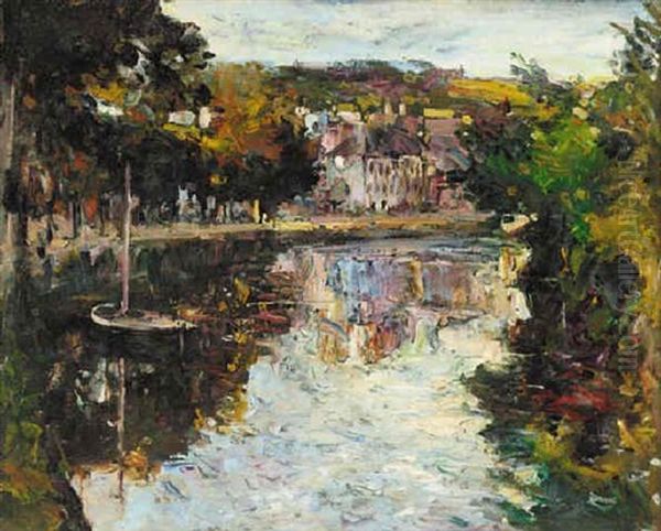 On The River, Quimperle, Brittany - view 1