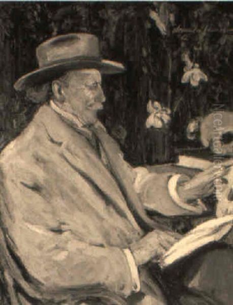 A Portrait Of A Gentleman (aldous Huxley?) - view 1