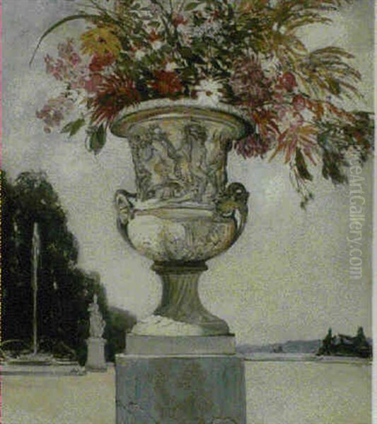 An Urn, Versaille - view 1