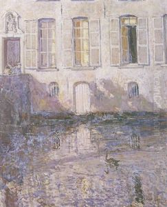 Feeding The Swans, Bruges by Alexander Jamieson