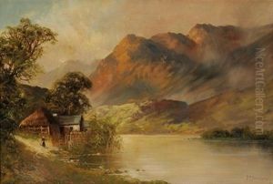 Paisaje Montanoso Con Lago by Francis E. Jamieson