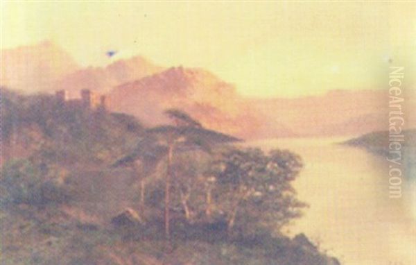 Mountain River Landscape - view 1