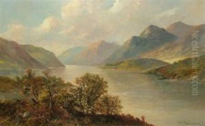 W Stronachlachar, Loch Katrine, Perth (+ Loch Lomond Nr Ardlui; Pair) by Frank E. Jamieson