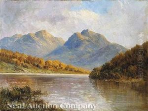 Highland Mountain Landscape In Autumn Highland Mountain Landscape In Autumn