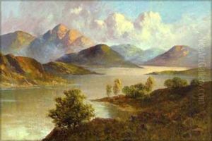 A Highland Loch View by Frank E. Jamieson