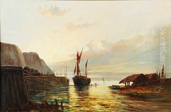 Harbour At Dawn - view 1