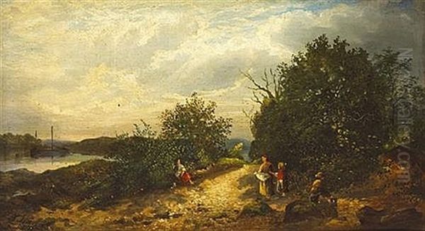 Bramble Gathering, Luss Loch, Lomond - view 1