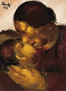 Mother With Child by David Jandi