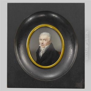 Portrait De Louis Arlaud by Jeanne Louise Sophie Janin