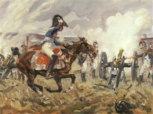 1813 (szene Aus Den Napoleonischen Kriegen) by Angelo Jank