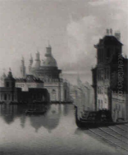 Venedig: Blick Auf Dogana Und S. Maria Della Salute - view 1