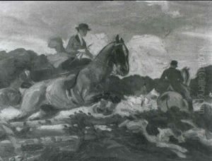 Hunting Scene Hunting Scene