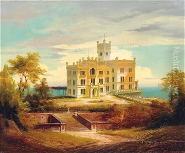 Miramare Castle Near Trieste - view 1