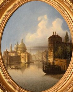 Grand Canal Venice by Johann Wilhelm Jankowski