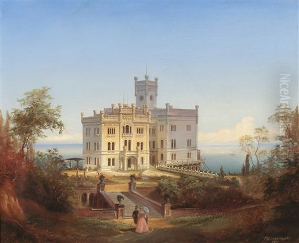 Zamek Miramare - view 1