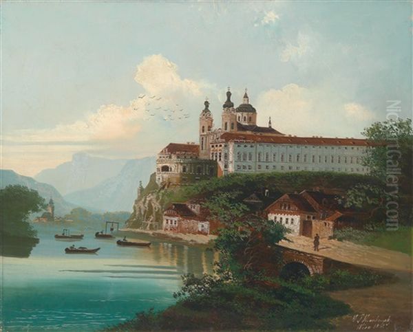 Blick Auf Melk - view 1