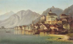 Panorama Of The City Zell, Austria