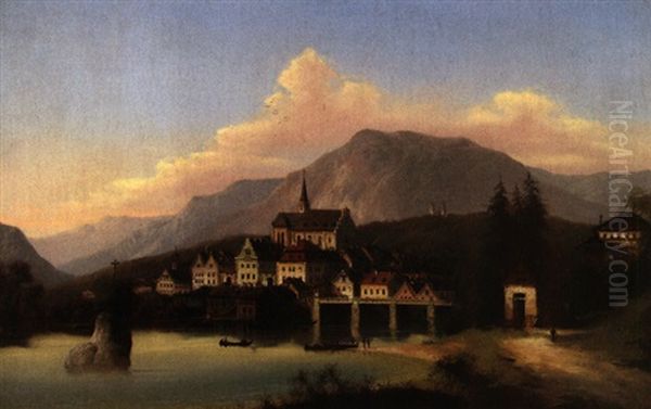 Stadtchen Am Fluss - view 1
