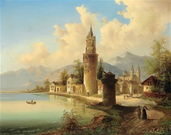 Blick Auf Andernach Am Rhein - view 1