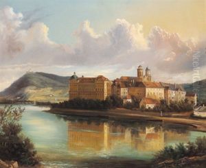 Blick Auf Klosterneuburg