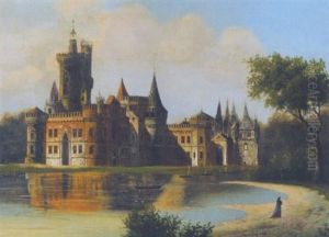 Die Franzensburg Im Schlospark Von Laxenburg Bei Wien