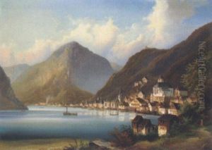 Ein Blick Auf Hallstatt