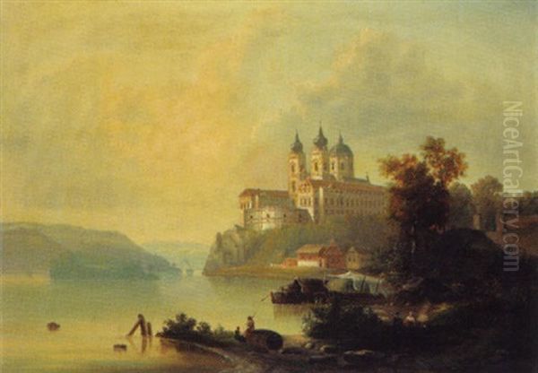 Blick Auf Stift Melk - view 1