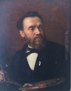Autoportrait by Louis A. F. (Jean-Louis) Janmot