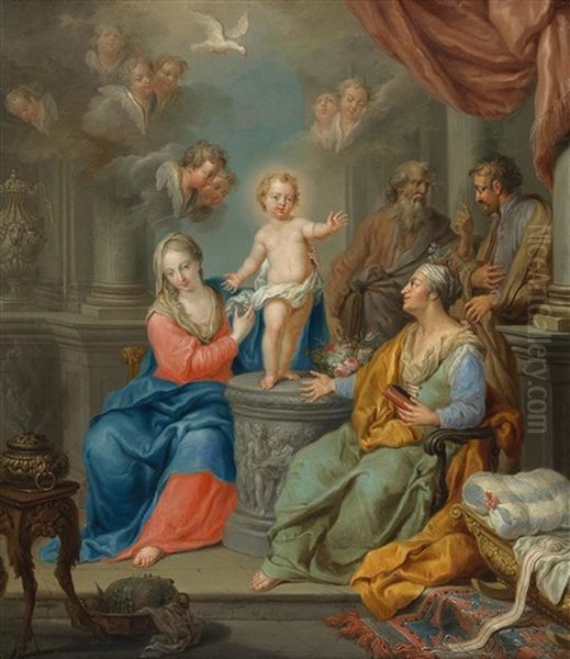 The Holy Family With Saints Anne And Joachim - view 1