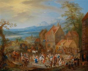 Jahrmarktstreiben Vor Der Kirche (+ Bauerntanz Vor Der Herberge; Pair)