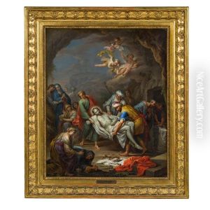 Grablegung Christi by Frans Christoph Janneck