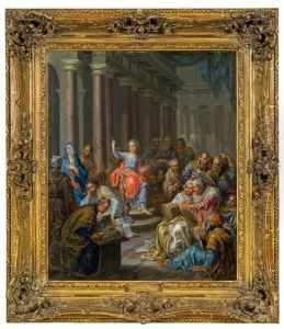 Christus Und Die Schriftgelehrten Im Tempel Christus Und Die Schriftgelehrten Im Tempel