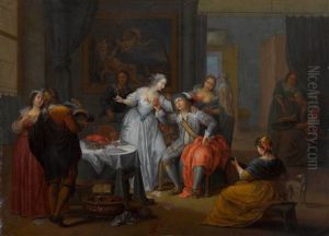 Der Verlorene Sohn Unter Den Dirnen by Frans Christoph Janneck