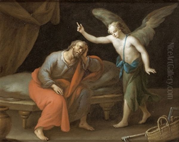 Der Traum Josephs (+ Die Befreiung Petri; Pair) - view 1
