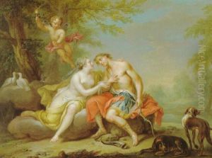 Venus Und Adonis by Frans Christoph Janneck