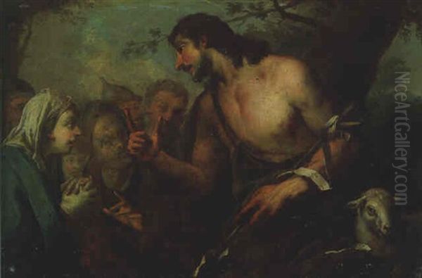 The Preaching Of Saint John The Baptist - view 1