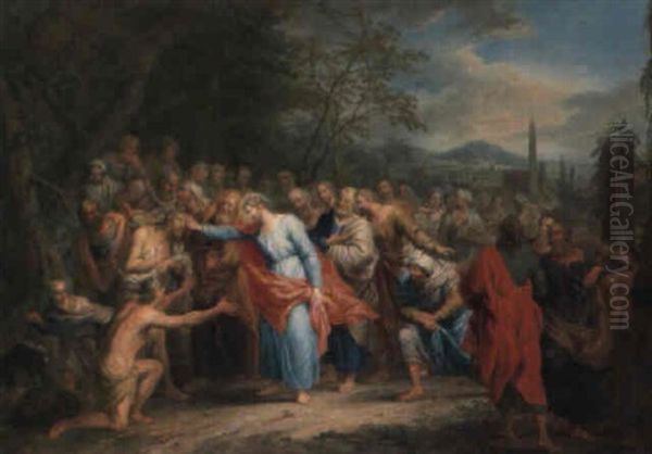 Christus Heilt Die Blinden - view 1