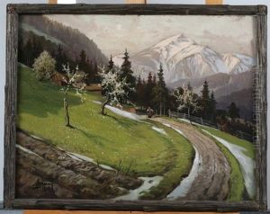 Berglandschaft Im Fruhling
