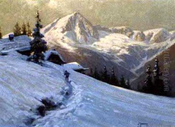 Weg Durch Den Schnee - view 1