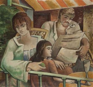Studie Zum Balkon