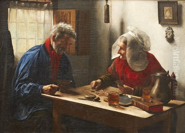 The Card Players - view 1