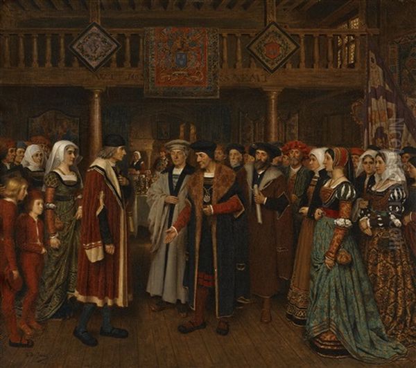 The Reception Of Quentin Metsys Into The Guild Of St. Luke Of Antwerp In 1520 - view 1