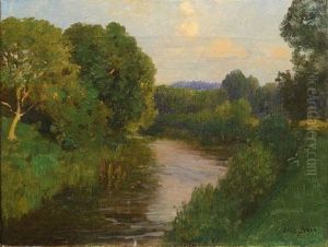 A Pair Of Landscapes by Vaclav Jansa