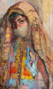 Bedoeine Vrouw by Dirk Jansen