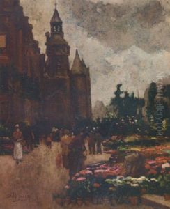 The Flower Market by Dirk Jansen