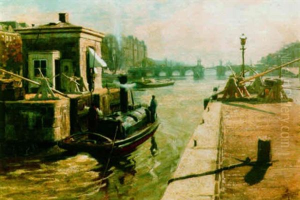 A View Of The Amstel Near Carre - view 1