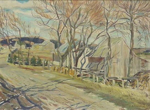 Rural Fall Landscape- - view 1