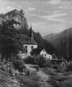 Blick Auf Martinstein An Der Nahe Blick Auf Martinstein An Der Nahe