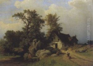 Deutsche Landschaft by Joseph Jansen