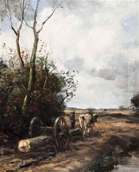 The Pulling Of The Logging Wheels - view 1